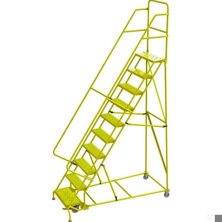 Step10 Steel Rolling Ladder, W/24