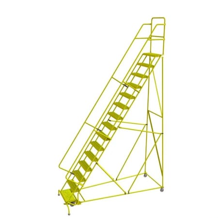 Step15 Steel Rolling Ladder, W/24