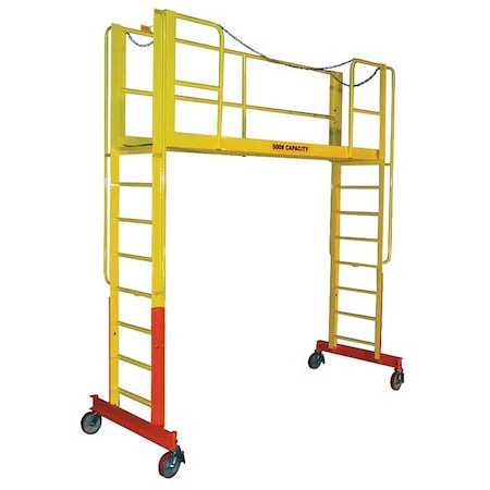 Rolling Truck Access Platform for Refrigerator Trucks MPN:RA10FT-R09