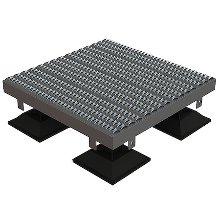 Platform Unit, 36 in W, Aluminum, 500 lb Load Capacity MPN:URTOS3636