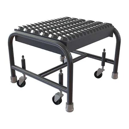Mobile Step Stand, Aluminum, Serrated, 16in MPN:WLAR001165