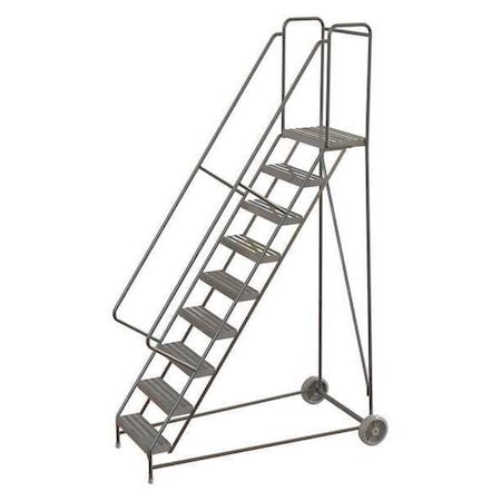 122 in H Aluminum Wheelbarrow Ladder, 9 Steps, 350 lb Load Capacity MPN:WLARTR109244
