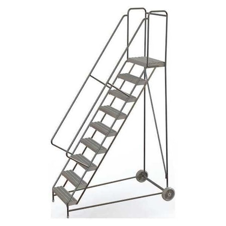 122 in H Aluminum Wheelbarrow Ladder, 9 Steps, 350 lb Load Capacity MPN:WLARTR109245