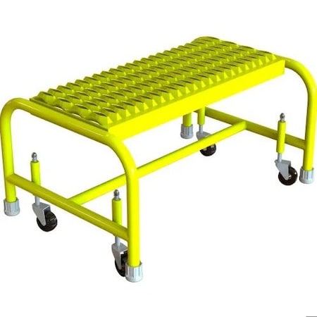 Step1 Mobile Steel Step Stool, W/24