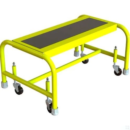 Step1 Mobile Steel Step Stool, W/24