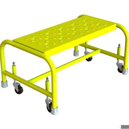 Step1 Mobile Steel Step Stool, W/24