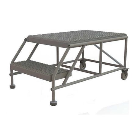 Mobile Work Platform, 2 Step, Steel, 20