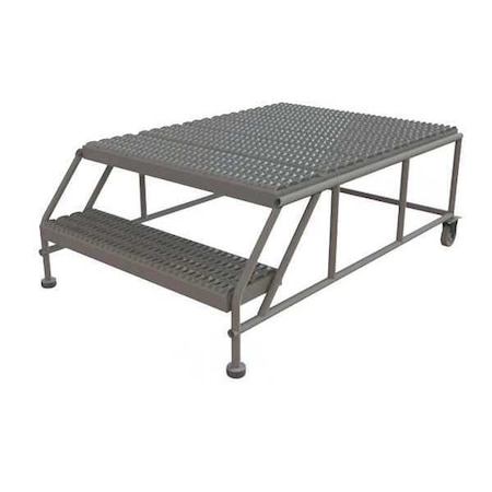 Mobile Work Platform, 2 Step, Steel, 20