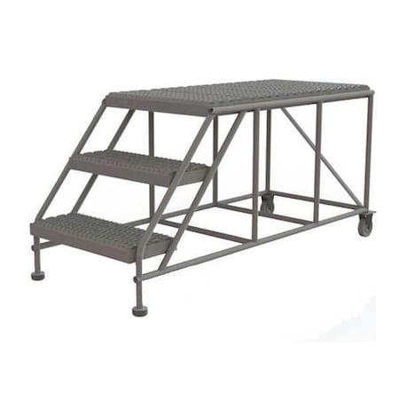 Mobile Work Platform, 3 Step, Steel, 30