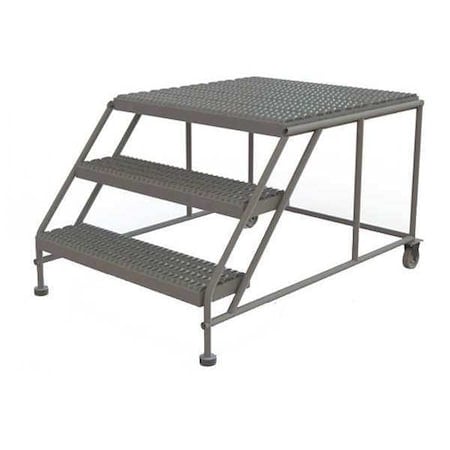 Mobile Work Platform, 3 Step, Steel, 30