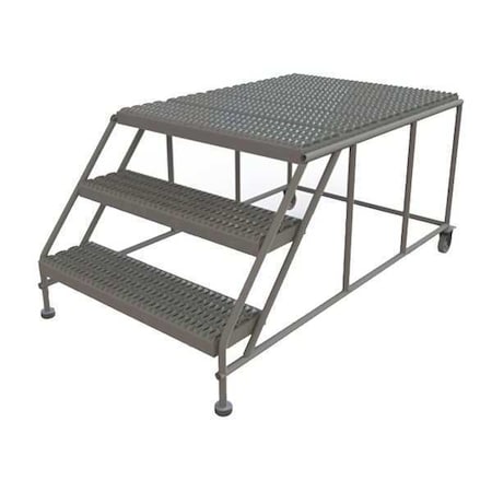 Mobile Work Platform, 3 Step, Steel, 30