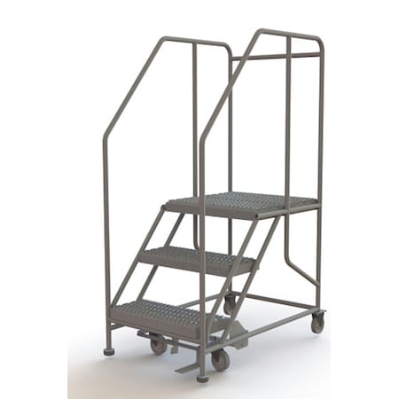 Mobile Work Platform, 30 in H, 24 in W, 24 in D, Steel, 800 lb Load Capacity MPN:WLWP132424SL
