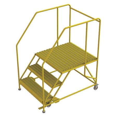 Work Platform, 3-Step, 800 lb.Cap, Steel MPN:WLWP133636SL-Y