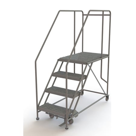 Forward Descent Rolling Work Platform, 40 in H, 24 in W, 35 in D, Steel, 800 lb Load Capacity MPN:WLWP142436SL