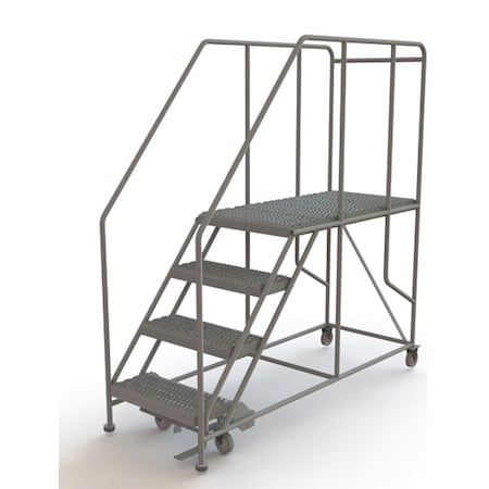 Mobile Work Platform, 40 in H, 24 in W, 47 in D, Steel, 800 lb Load Capacity MPN:WLWP142448SL
