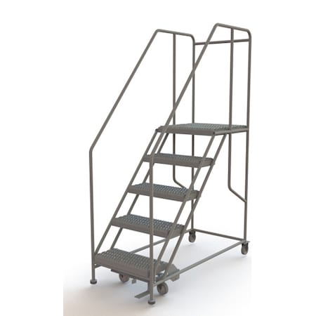 Forward Descent Rolling Work Platform, 50 in H, 24 in W, 24 in D, Steel, 800 lb Load Capacity MPN:WLWP152424SL