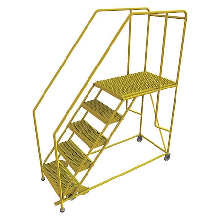 Work Platform, 5-Step, 800 lb.Cap, Steel MPN:WLWP152436SL-Y