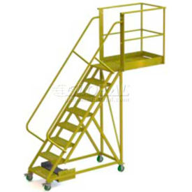 Unsupported 8 Step Cantilever Ladder with 40