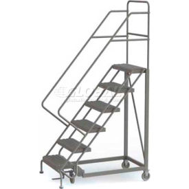 6 Step Configurable Forward Descent Rolling Ladder - Grip Strut Tread UKDEC106242 UKDEC106242