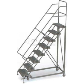8 Step Configurable Forward Descent Rolling Ladder - Grip Strut Tread UKDEC108242 UKDEC108242