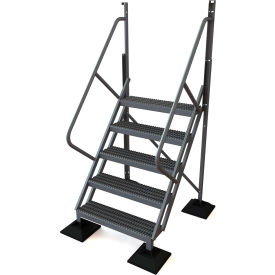 U-Design Rooftop Platforms - 5-Step 50 Degree Incline Ladder - URTL505 URTL505