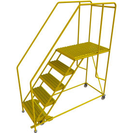 5 Step Steel Double Entry Mobile Platform 24