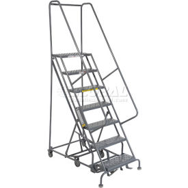7 Step Steel Easy Turn Rolling Ladder - Standard Angle - KDED107246 KDED107246