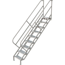 9 Step Industrial Access Stairway Ladder Perforated - WISS109246 WISS109246