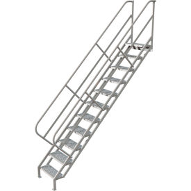 11 Step Industrial Access Stairway Ladder Perforated - WISS111246 WISS111246