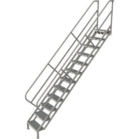 12 Step Industrial Access Stairway Ladder Grip Strut - WISS112242 WISS112242