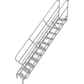 12 Step Industrial Access Stairway Ladder Perforated - WISS112246 WISS112246