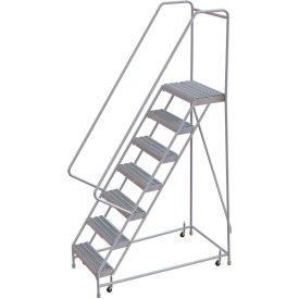 7 Step Aluminum Rolling Ladder 16