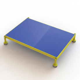 36 X 24 Inch Adjustable Height Steel Work Platform 9