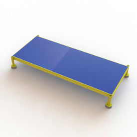 48 X 19 Inch Adjustable Height Steel Work Platform 9