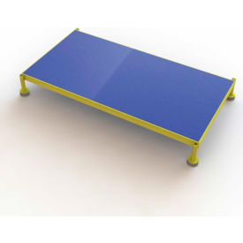 48 X 24 Inch Adjustable Height Steel Work Platform 9