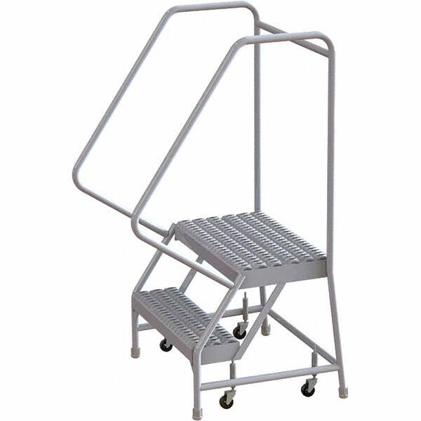 Aluminum Rolling Ladder: 2 Step MPN:WLAR102245