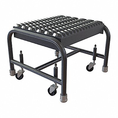 Mobile Step Stand Aluminum Ribbed 16inW MPN:WLAR001164
