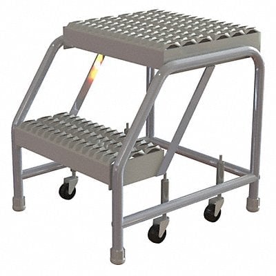 Rolling Ladder 2 Step Aluminum Serrated MPN:WLAR002165-D5