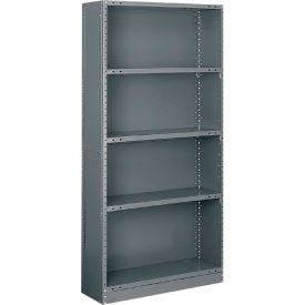 Tri-Boro T-Bolt 5 Shelf 20 Ga Closed Solid Steel Shelving Starter 36