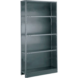 Tri-Boro Boxer 5 Shelf 18 Ga Closed Perforated Steel Shelving Add On 36