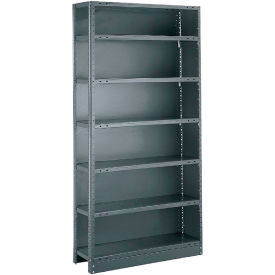 Tri-Boro Boxer 7 Shelf 18 Ga Closed Perforated Steel Shelving Add On 36