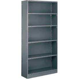 Tri-Boro Boxer 6 Shelf 18 Ga Closed Perforated Steel Shelving Starter 36