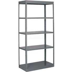 Tri-Boro Sturdi-Frame Offset5 Shelf 18 Ga Open Solid Shelving Starter 36