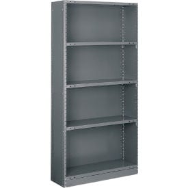 Tri-Boro Boxer 5 Shelf 22 Ga Closed Perforated Steel Shelving Starter 36