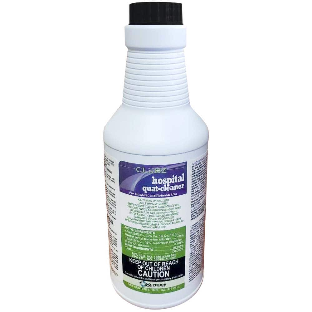 Hospital Disinfectant:  16 oz, Bottle,  Disinfectant MPN:TCCLUBZ