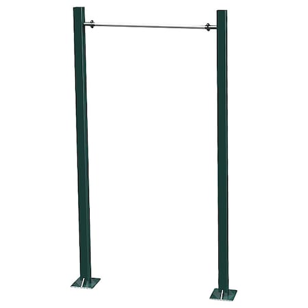 Horizontal Bar, 88 in H, Beige/Green MPN:HBAR