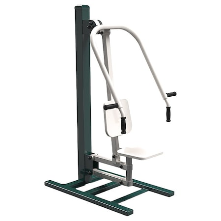 Seated Chest Press, 70 in H, Beige/Green MPN:SCPS