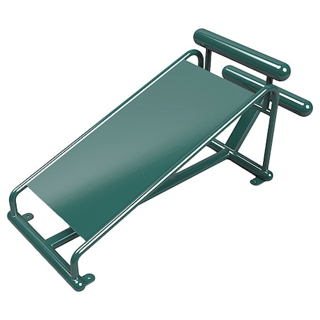 Sit Up Board, 24 1/4 in H, Green MPN:SITB