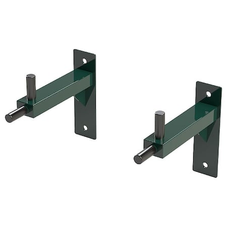 Wall Mounted Dip Bar, 26 in H, Green MPN:WDIP