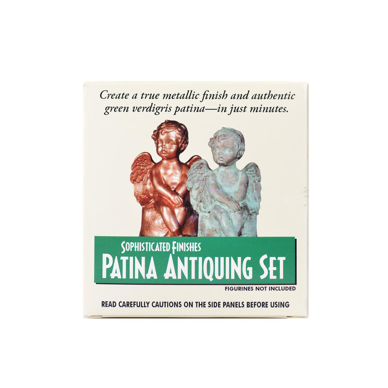 Triangle Coatings Sophisticated Finishes Patina Green Small Starter Set, 2 Oz MPN:PGSET1